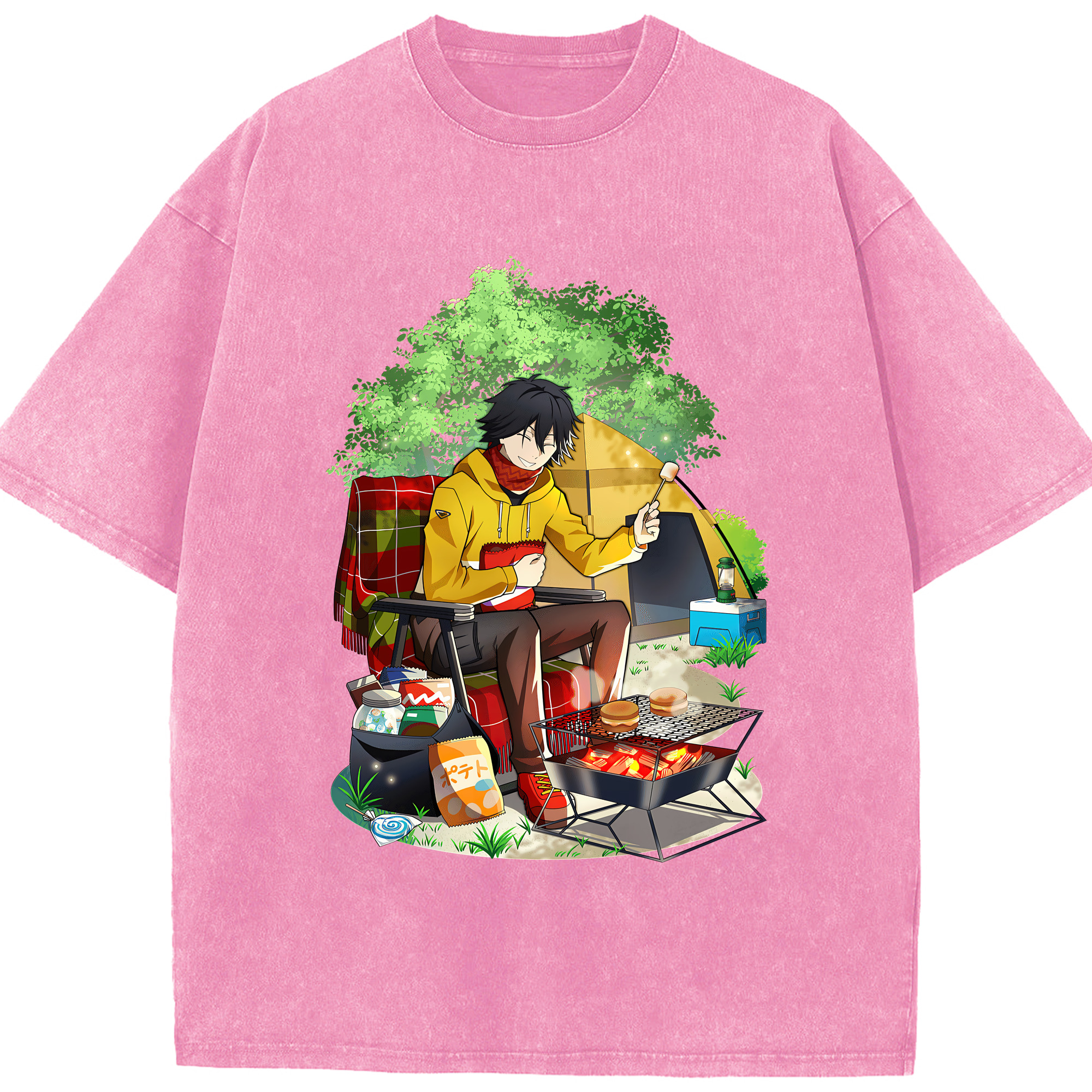 （画像用） 文豪ストレイドッグス Bungo Stray Dogs 綿100% ヴィンテージ風 半袖Tシャツ（フロントプリント）